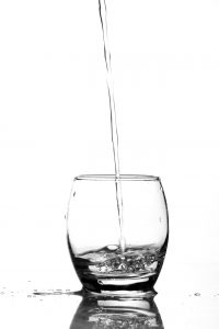 glass of clean water
